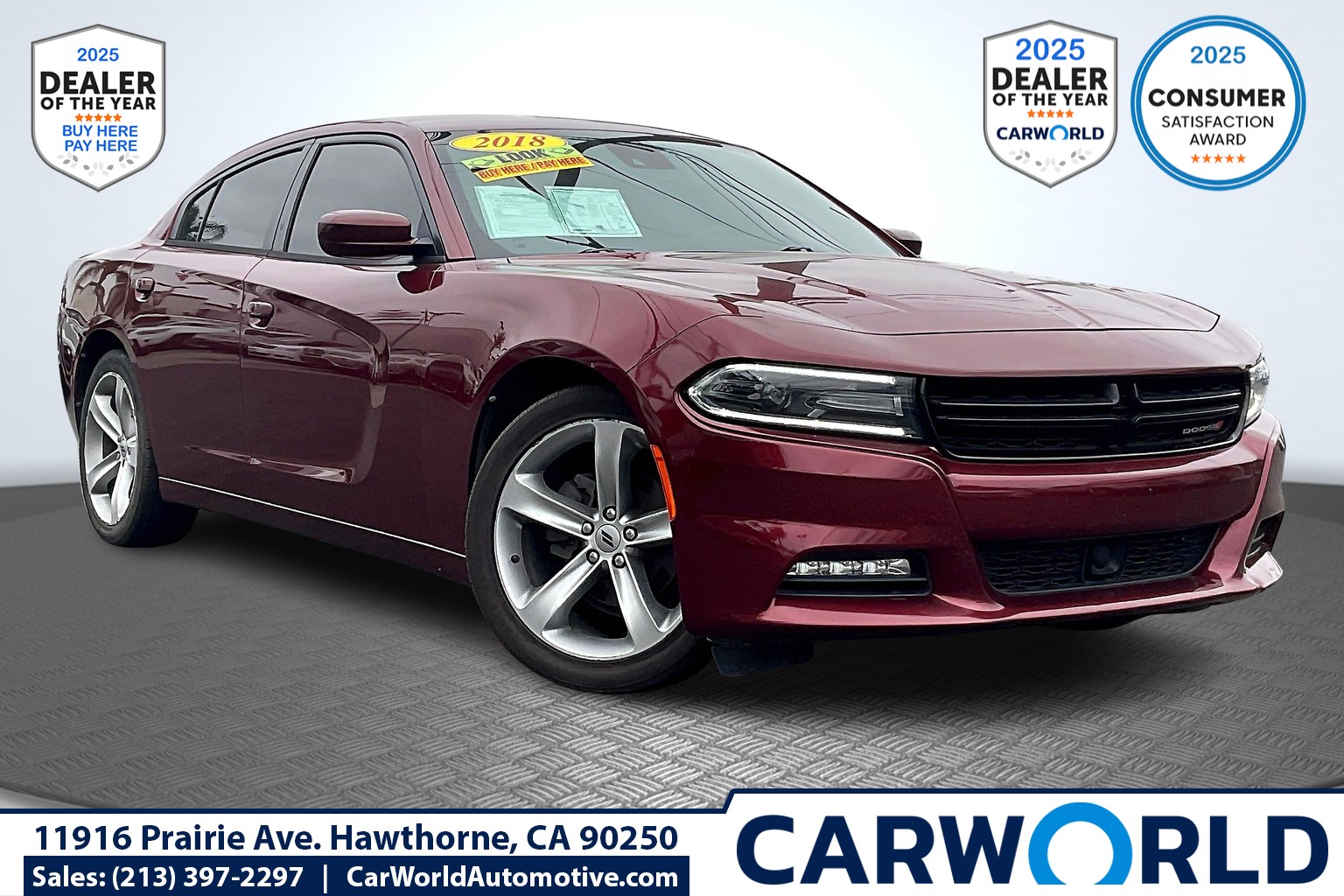 Used 2018 Dodge Charger SXT Plus in Hawthorne